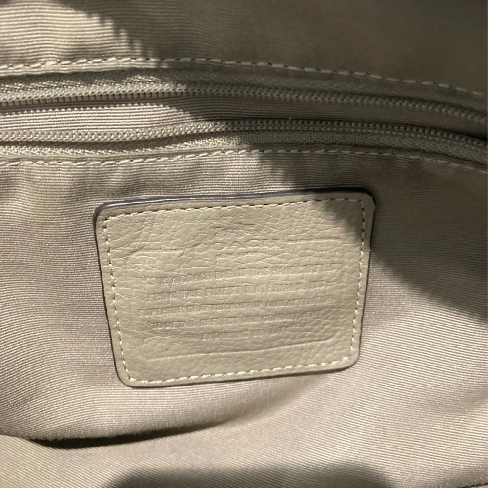 Coach Leather Tan Satchel - Picture 10 of 14